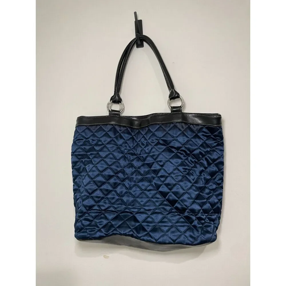 ProFANity New England Patriots Shoulder Handbag Purse NFL football‎ Navy Quilted